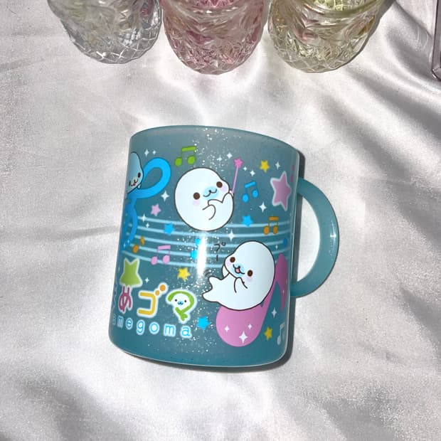고전) 산엑스 마메고마 글리터 컵