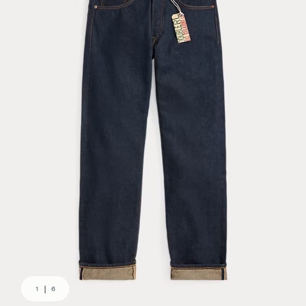 rrl 원워시 스트레이트 진 31