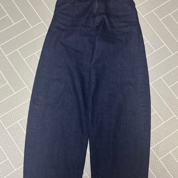 해칭룸 와이드 커브진 인디고 3사이즈