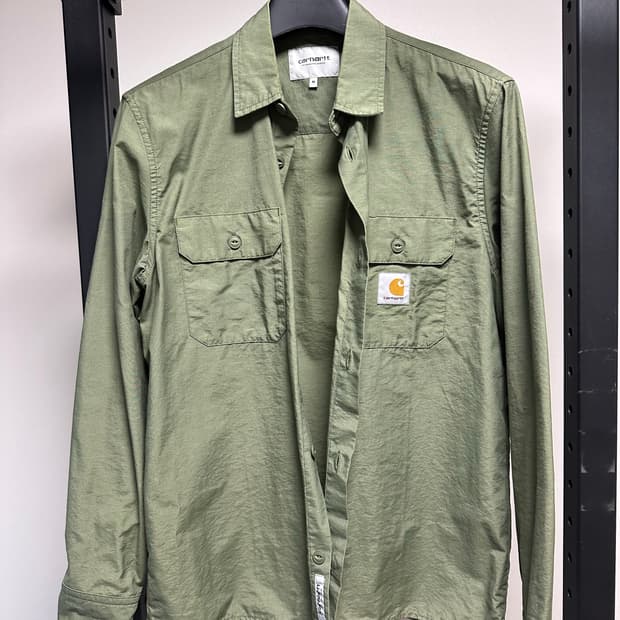칼하트 필드 셔츠 그린
