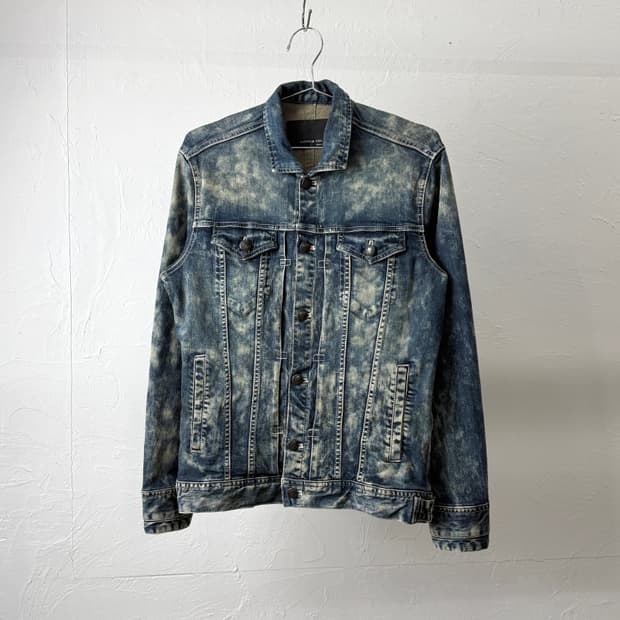 Custom Culture 데님 워싱 자켓
