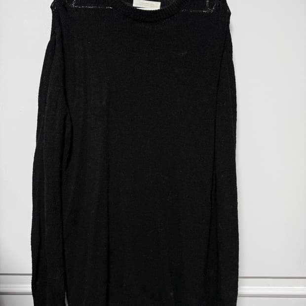 낫띵에브리띵/블랙니트/OS/간절기용니트