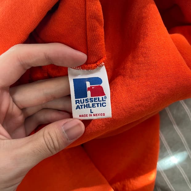 90s russell athletic hoodie 러셀 후드집업 L