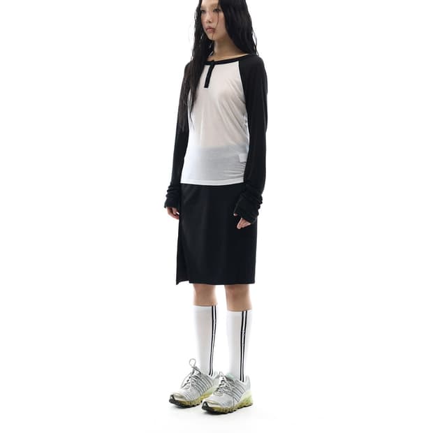 무배) OJOS 오호스 Henley Raglan Long Sleeve