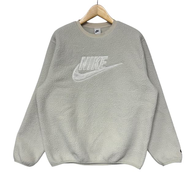 나이키 빅로고 뽀글이 맨투맨