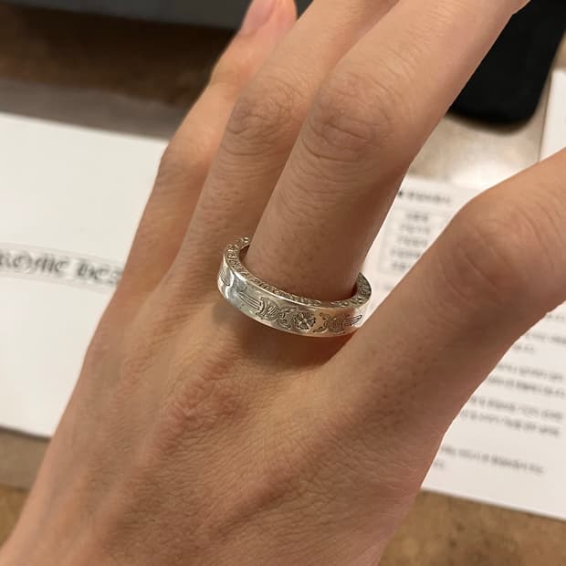 크롬하츠 스페이서 대거링 6mm 24호 황금사이즈 풀구성품