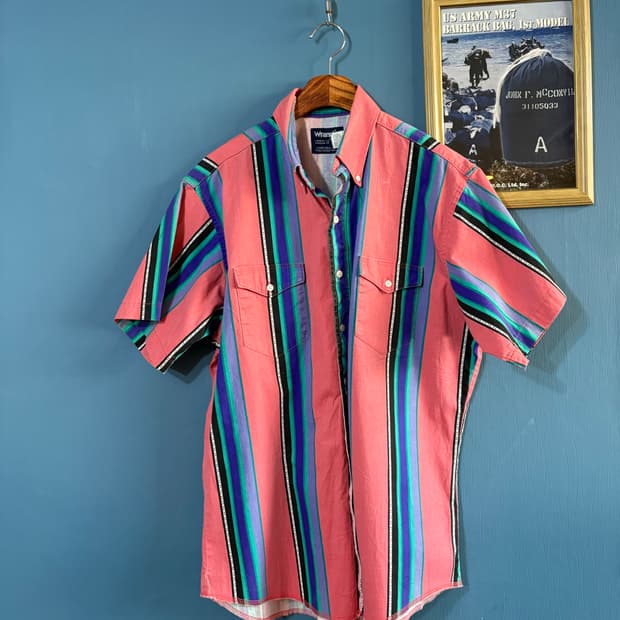 90‘s Wrangler Brush popper Western Shirt