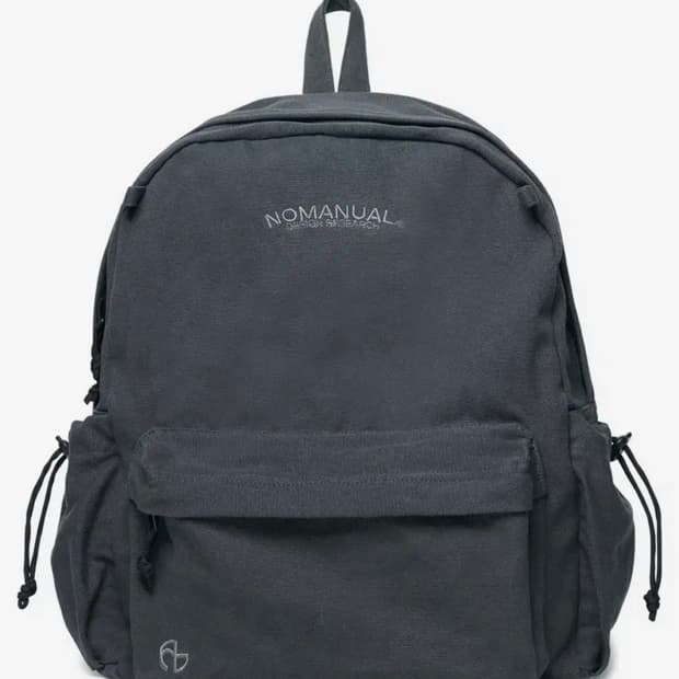 노매뉴얼 옴브레 백팩 차콜