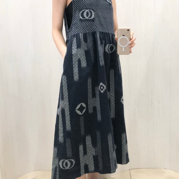 Indigo Mosaic Dress