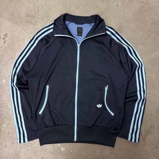 아디다스 파이어버드 네이비 스카이블루 져지 [2157]