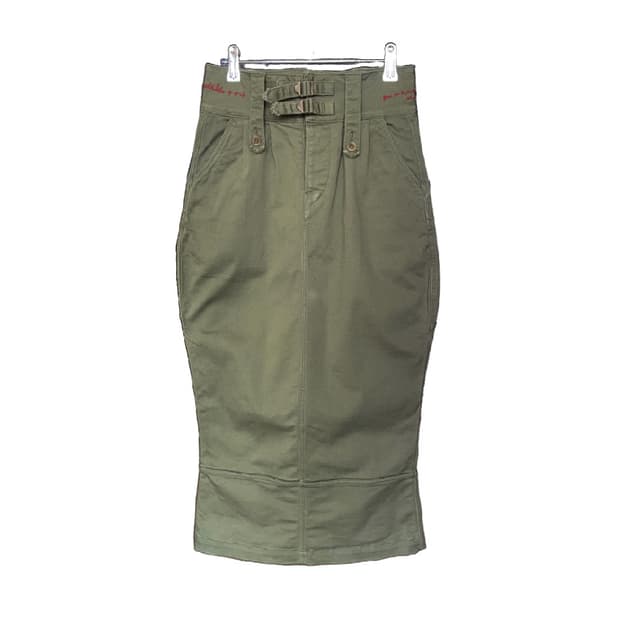 KAPITAL 2015FW Gurkha Embroidered Skirt