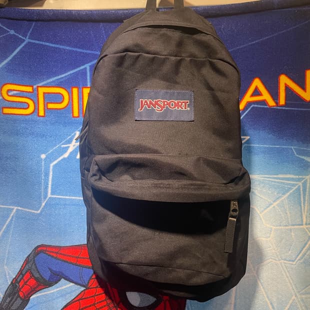 잔스포츠 백팩 검정 