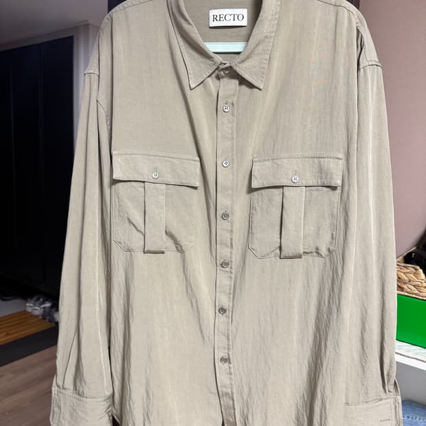 렉토 사파리 포켓 헌팅 몬타나 셔츠 L사이즈 판매