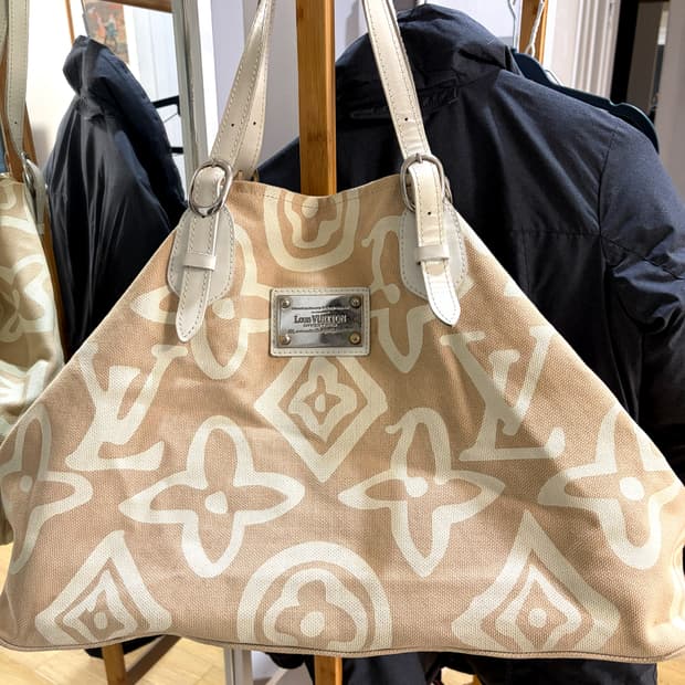 루이비통 캔버스 빅백