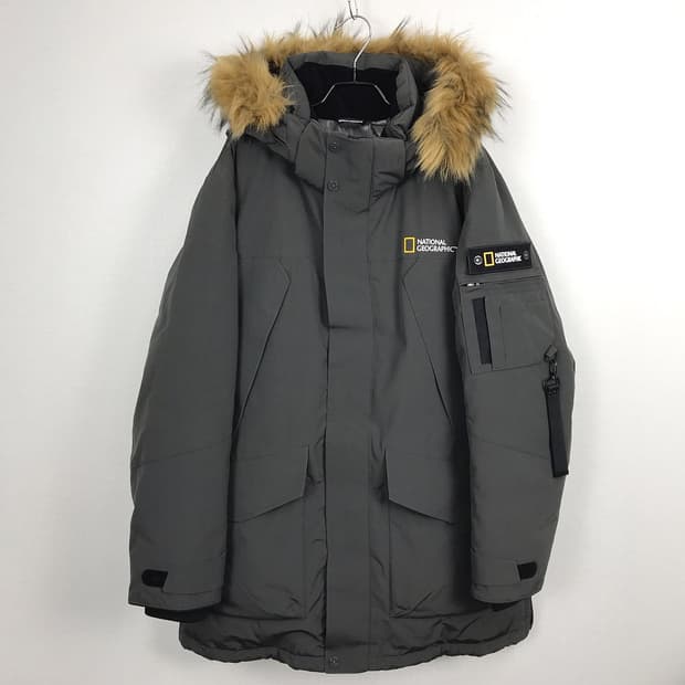 내셔널지오그래픽 벨루가 덕다운 패딩 점퍼 남성110