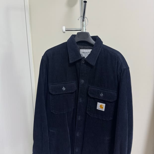 칼하트 코듀로이 셔츠 자켓(패딩소재)