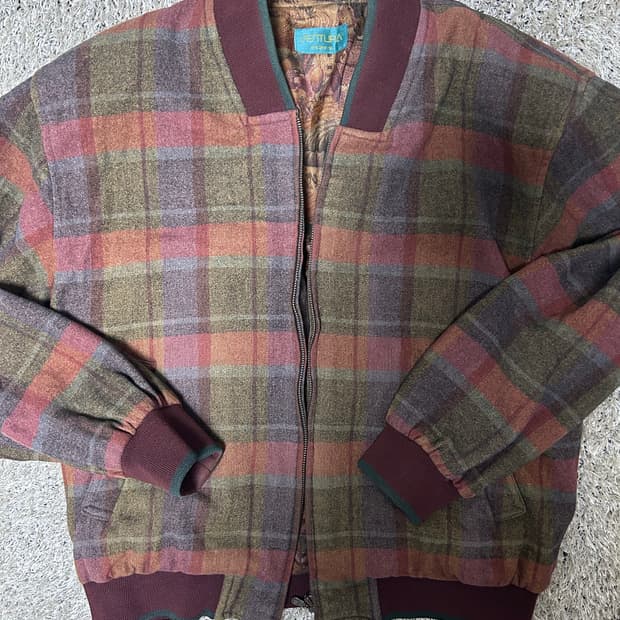 VENTURA 체크 자켓 사이즈105