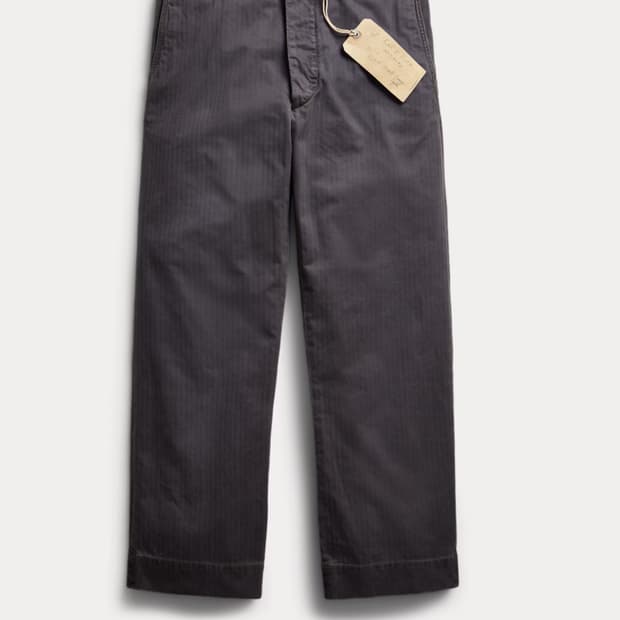 RRL 헤링본 필드 팬츠 블랙 32/30