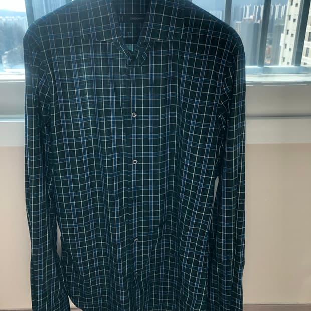 디스퀘어드 체크셔츠