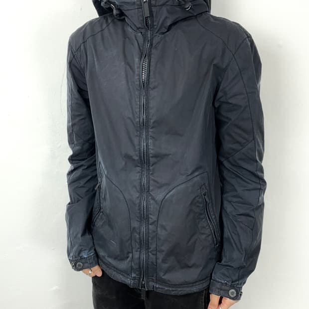 Armani Jeans High-Density Tech Hooded Ja
