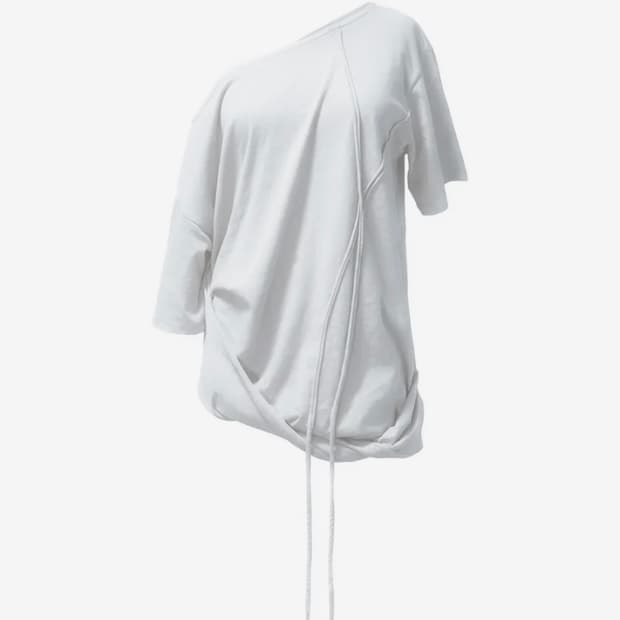 jungdo 정도 tilt off shoulder top