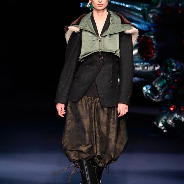 앤더슨벨 카모벌룬원피스