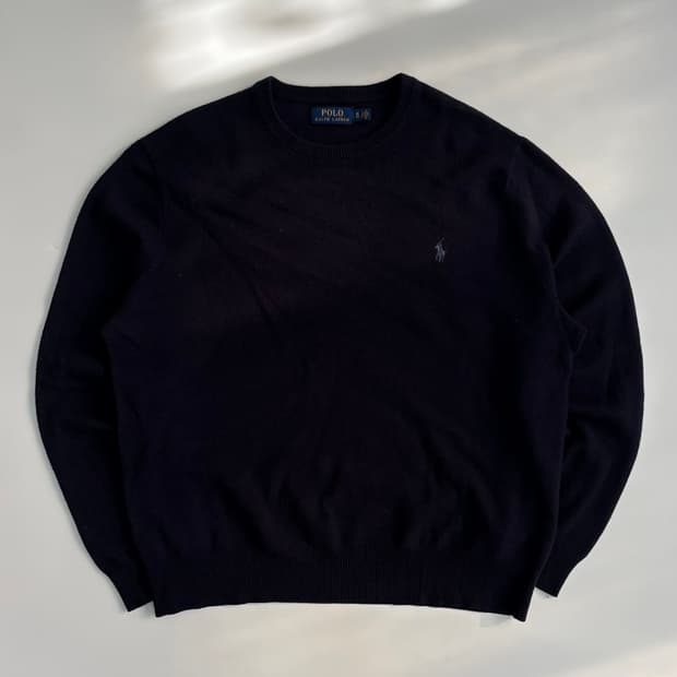 [XL] 폴로 랄프로렌 신형 네이비 울 니트
