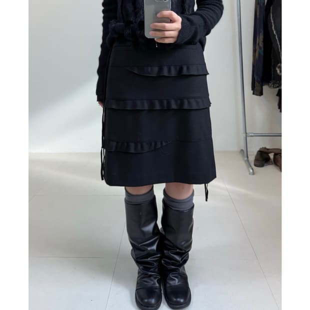 Sonia rykiel 프릴 스커트
