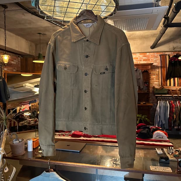 70s USA LEE 빈티지 리 몰스킨 트러커 자켓 101j 220j