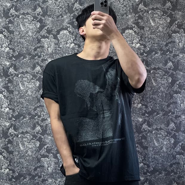 oddstudio 오드스튜디오 엔젤프린팅 반팔