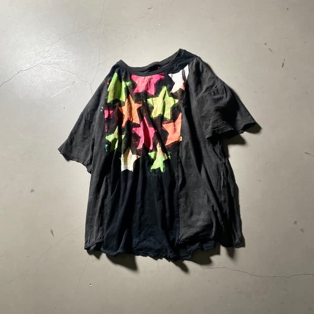  H•C  Vintage Custom Star Graphic T