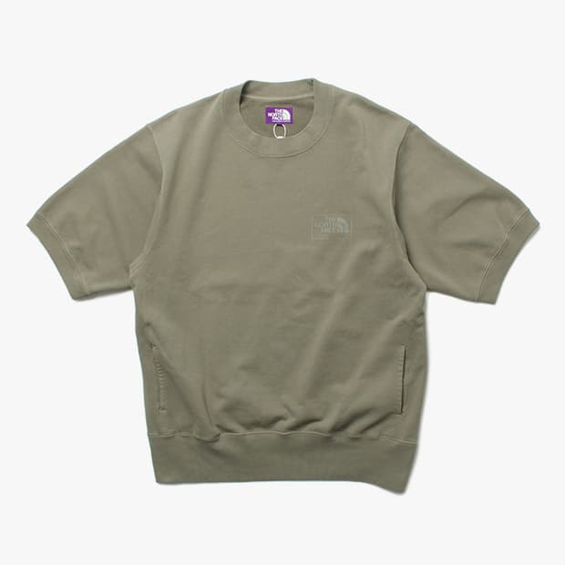  PURPLE LABEL "Khaki Half Sweatshirts"