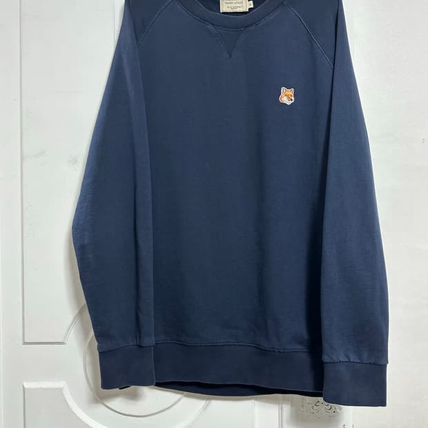 메종키츠네 폭스 헤드 맨투맨