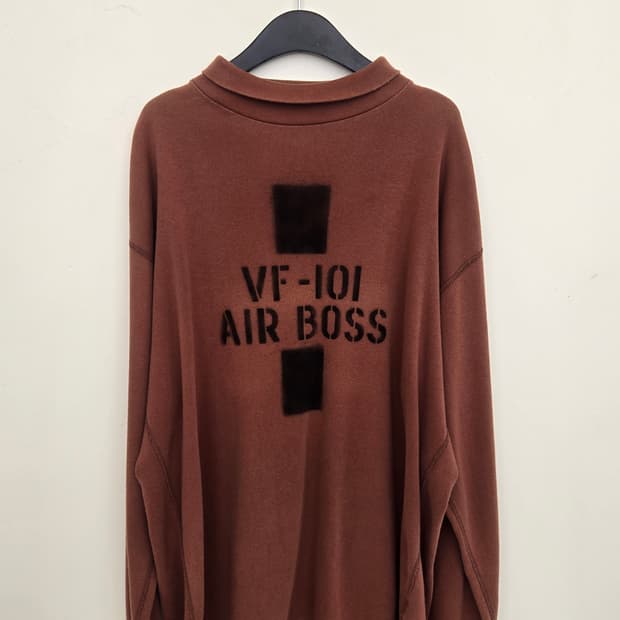 리얼 맥코이 VF-101(그림 리퍼스) 모크넥 42사이즈