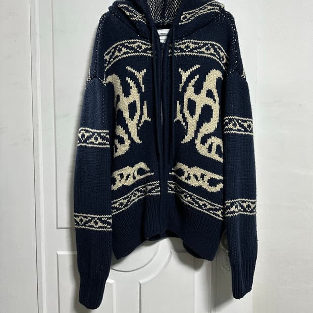 노매뉴얼 코위찬 후드집업