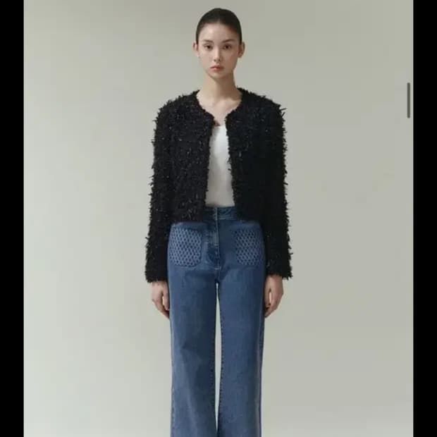 잇미샤 칼라리스 트위드 자켓 66