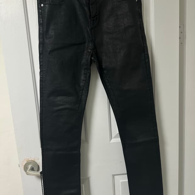 [34] 릭오웬스 다크쉐도우 디트로이트컷 블랙 왁스진 SBW