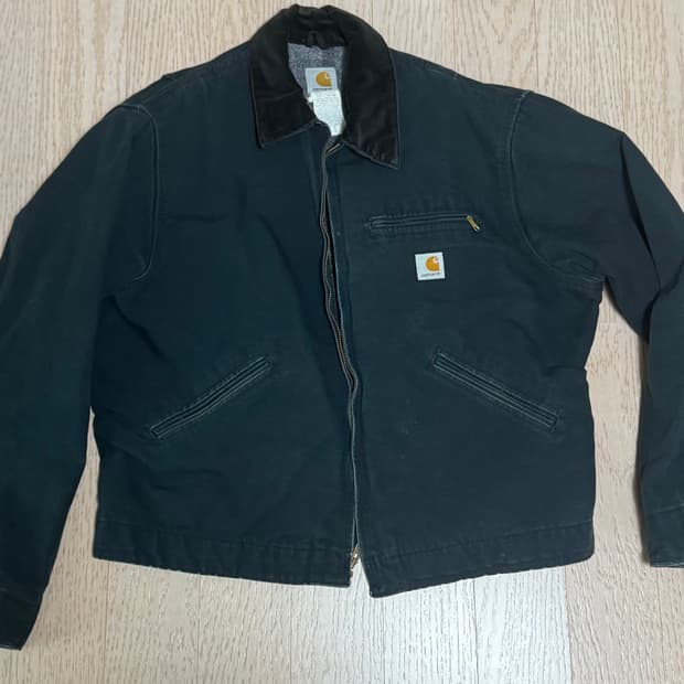 46) 칼하트 디트로이트 자켓 j01blk 블랙