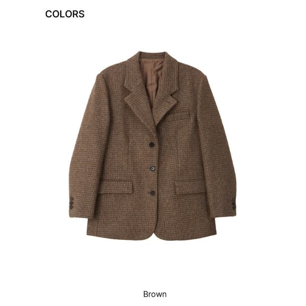 오브오브 클래식 울 블래이저