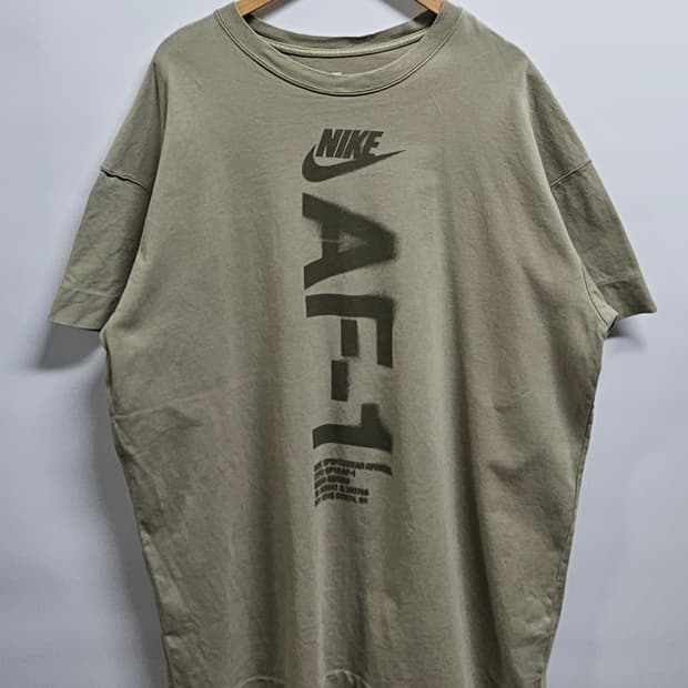 나이키 에어포스1 오버핏 반팔티셔츠 2XL