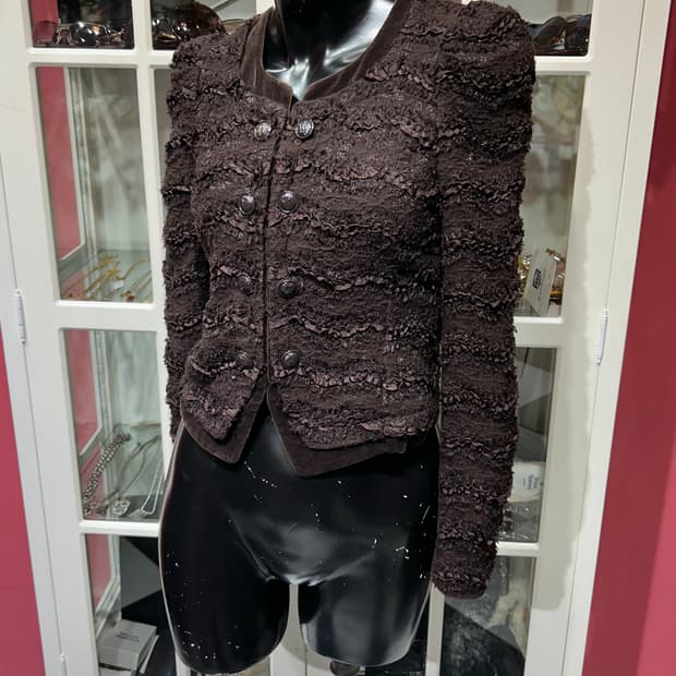egoist tweed jacket 에고이스트 트위드 나폴레옹 자켓