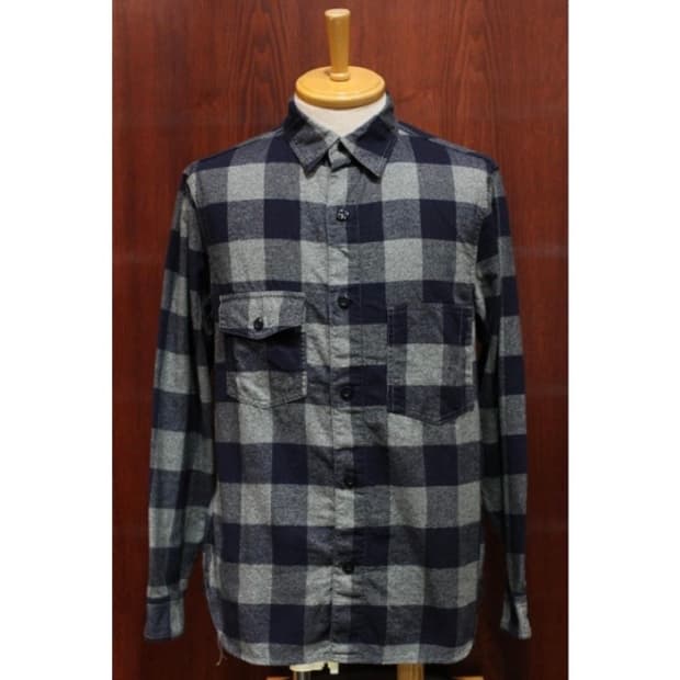 [16]프리휠러스 17AW "SWAMPER" 플란넬 워크 셔츠