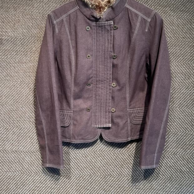 히로코 비스 퍼 탈착 스탠다드 카라 나폴레옹st 자켓