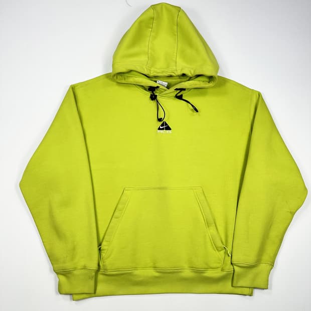 (오염존재) 나이키 ACG 테크 후드티 형광 M