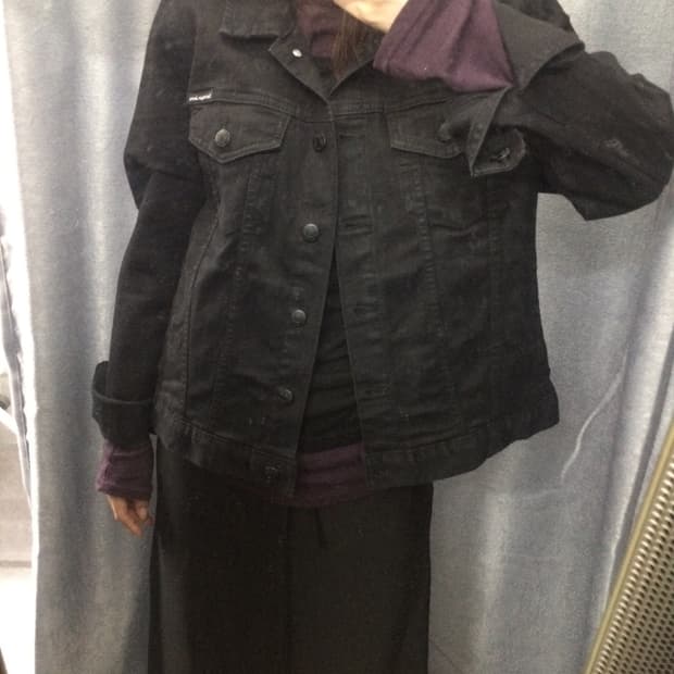 캘빈클라인 블랙 자켓