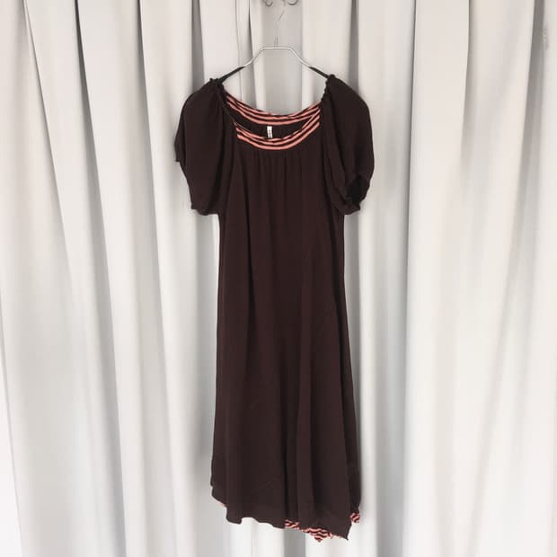 Sunao Kuwahara 스나오 쿠와하라 레이어드 원피스