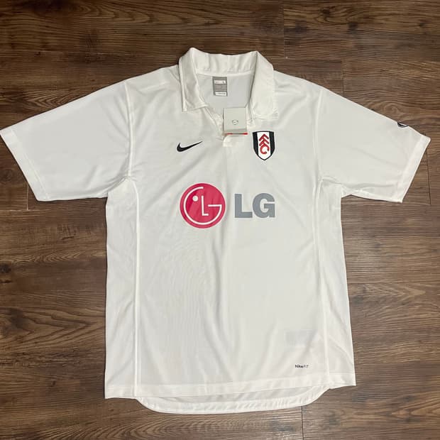 07-08 나이키 풀럼 FC 희귀 반팔 홈 유니폼