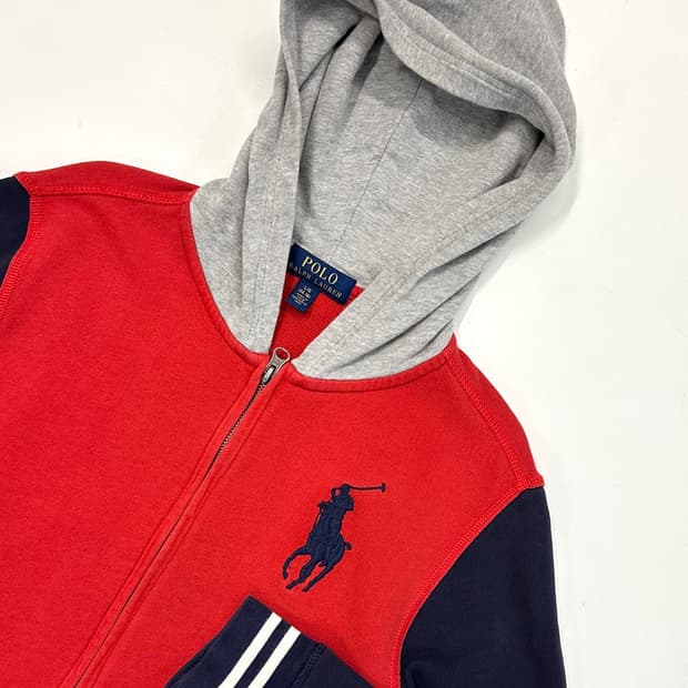 폴로랄프로렌 빅포니 후드 풀집업 