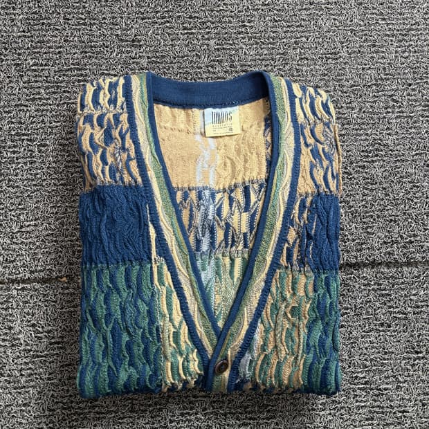 림노스 오스트레일이라 오리지날 케이블 패턴 스웨터 가디건 2155