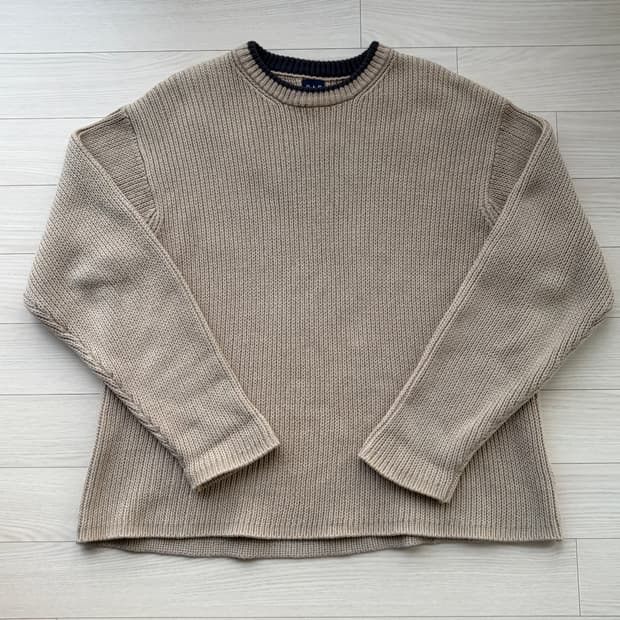 90s 빈티지 올드 갭 GAP 라운드 넥 니트 105
